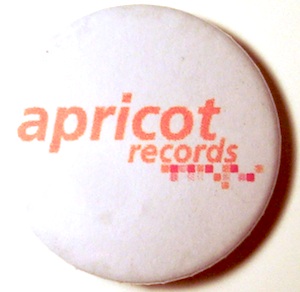 Apricot Records button