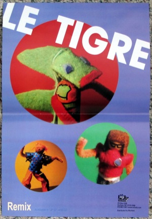 Le Tigre - Remix poster