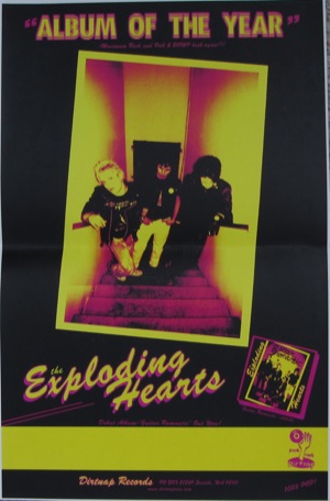 Exploding Hearts - Album Of The Year poster