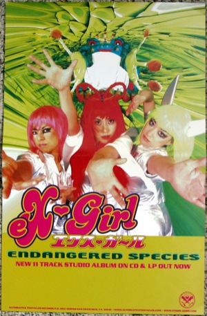 Ex-Girl - Endangered Species poster