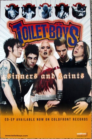 the Toilet Boys - Sinners And Saints poster