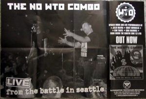 the No WTO Combo - From The Battle in Seattle poster