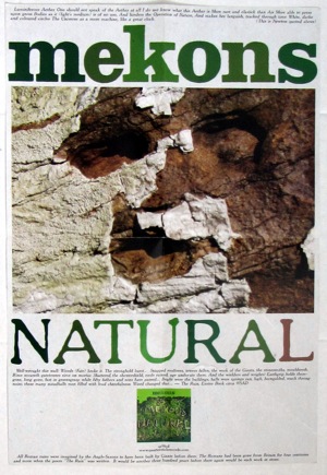 Mekons - Natural poster