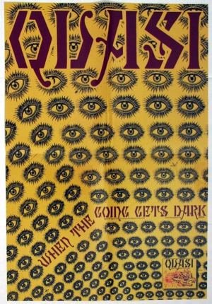 Quasi - When The Going Gets Dark poster