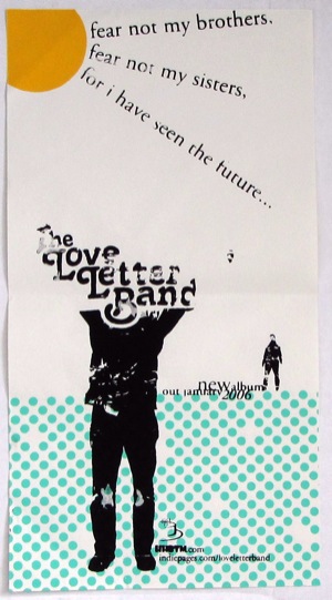 Love Letter Band - Fear Not My Brothers poster