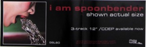 I Am Spoonbender - Shown Actual Size poster