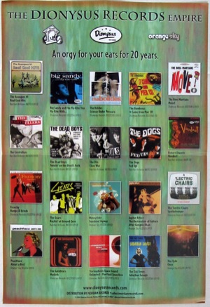Dionysus Records poster